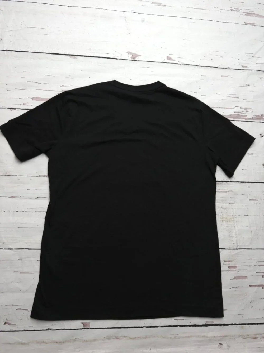 Banana Republic Eco Premium Wash V-Neck T-Shirt Black M Minimalist Basic